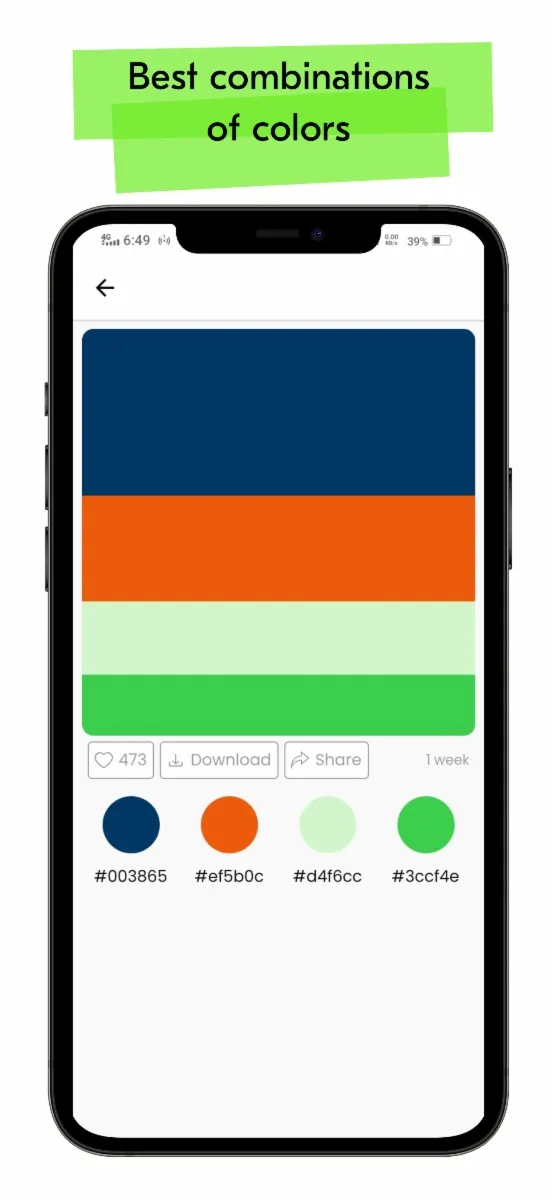 Color Hunt - Color Palettes | Indus Appstore | Screenshot