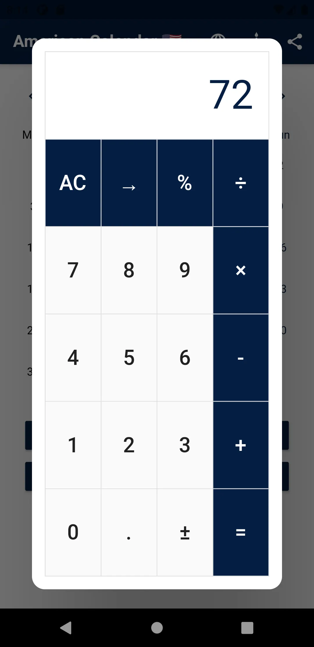 United States Calendar 2024 | Indus Appstore | Screenshot