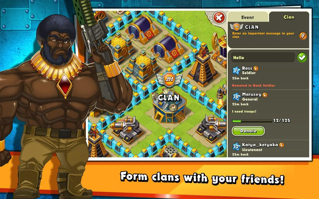 Jungle Heat: War of Clans | Indus Appstore | Screenshot