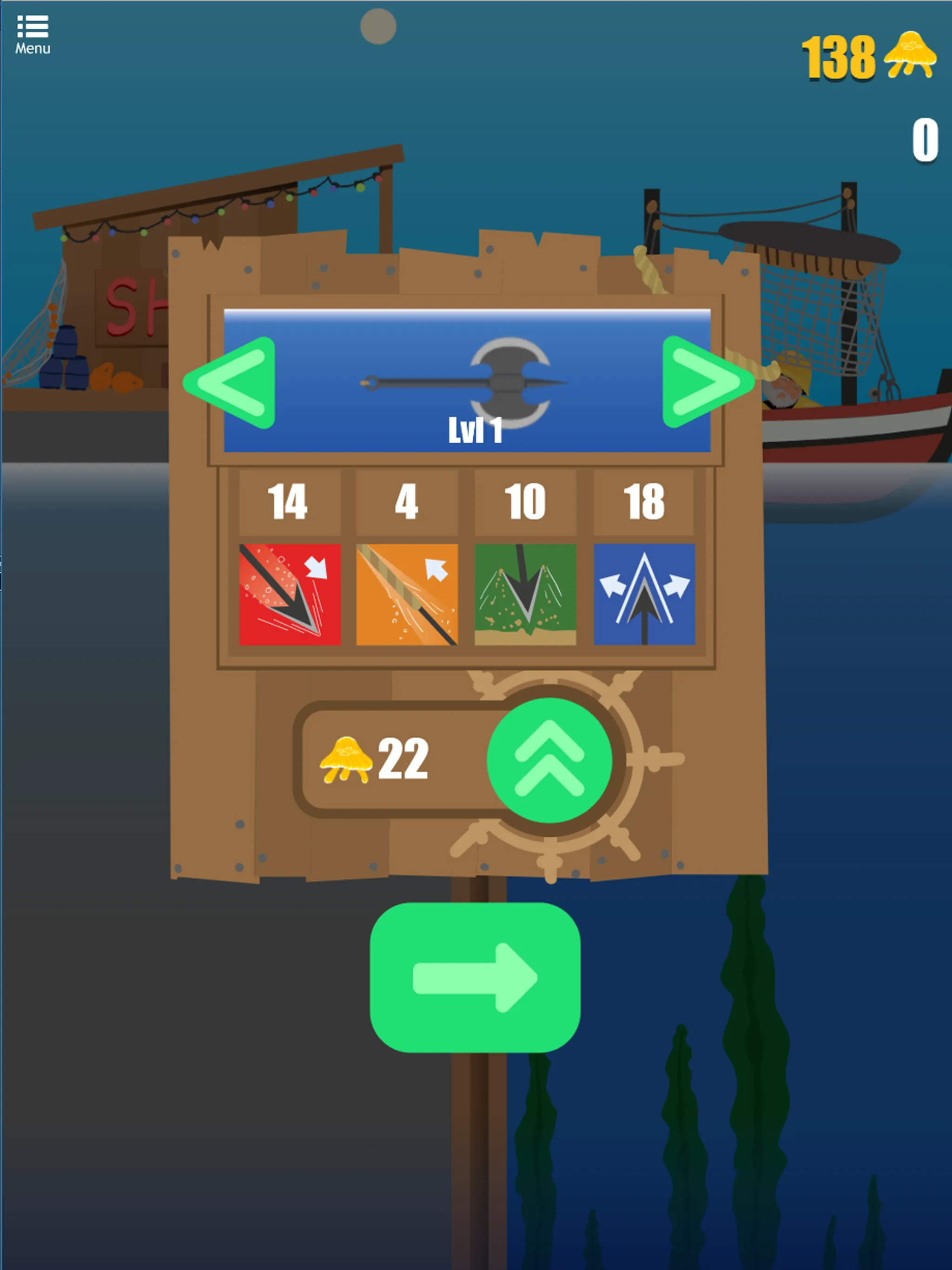 Harpoon FRVR - Spear Fishing G | Indus Appstore | Screenshot