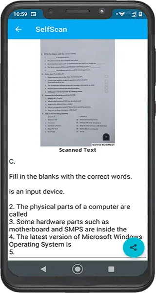 SelfScan | Indus Appstore | Screenshot