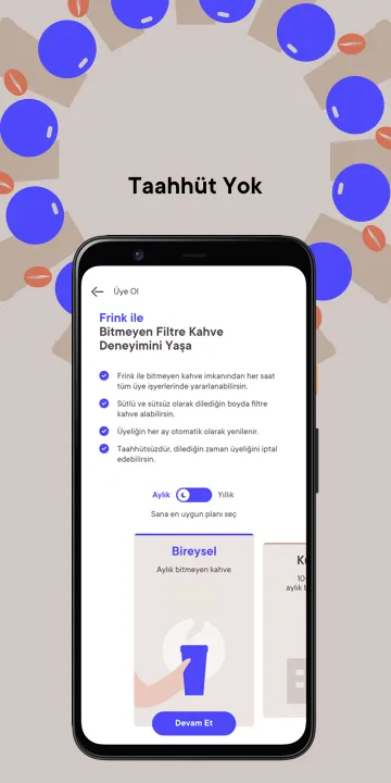 Frink - Kahve Üyeliği | Indus Appstore | Screenshot