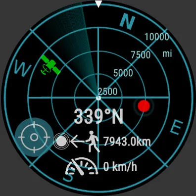 Compass GPS Navigation Wear OS | Indus Appstore | Screenshot