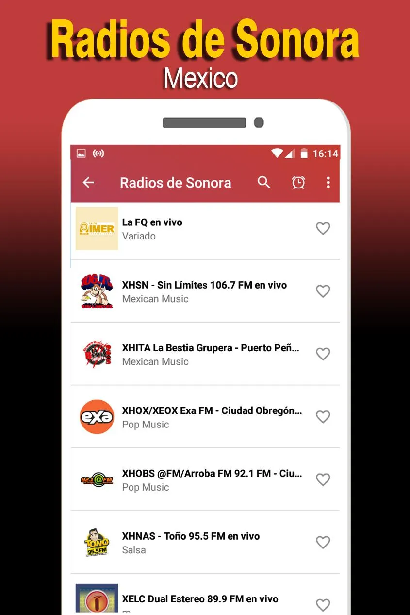 Radios de Sonora | Indus Appstore | Screenshot