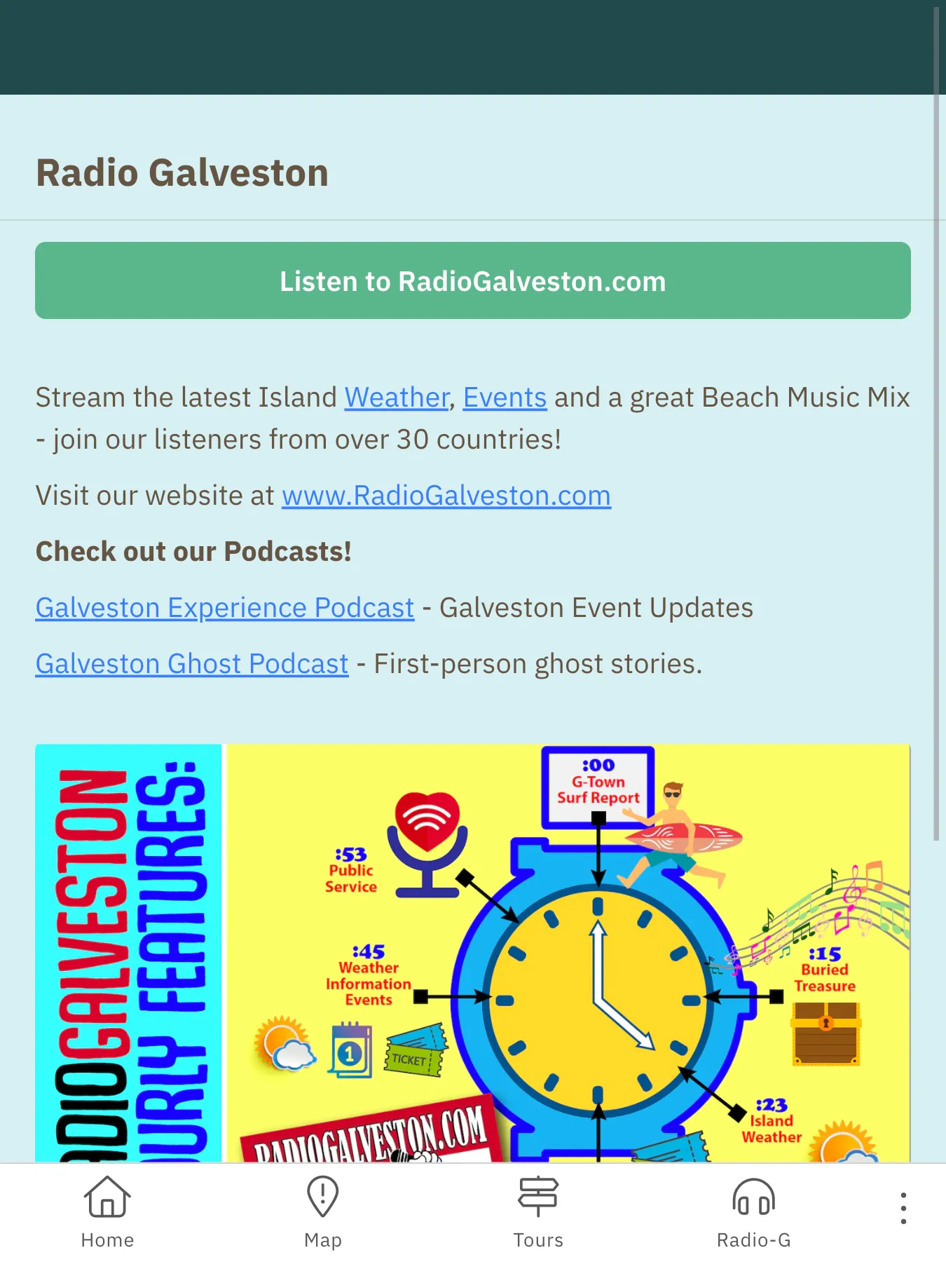 Galveston Digital Guide | Indus Appstore | Screenshot