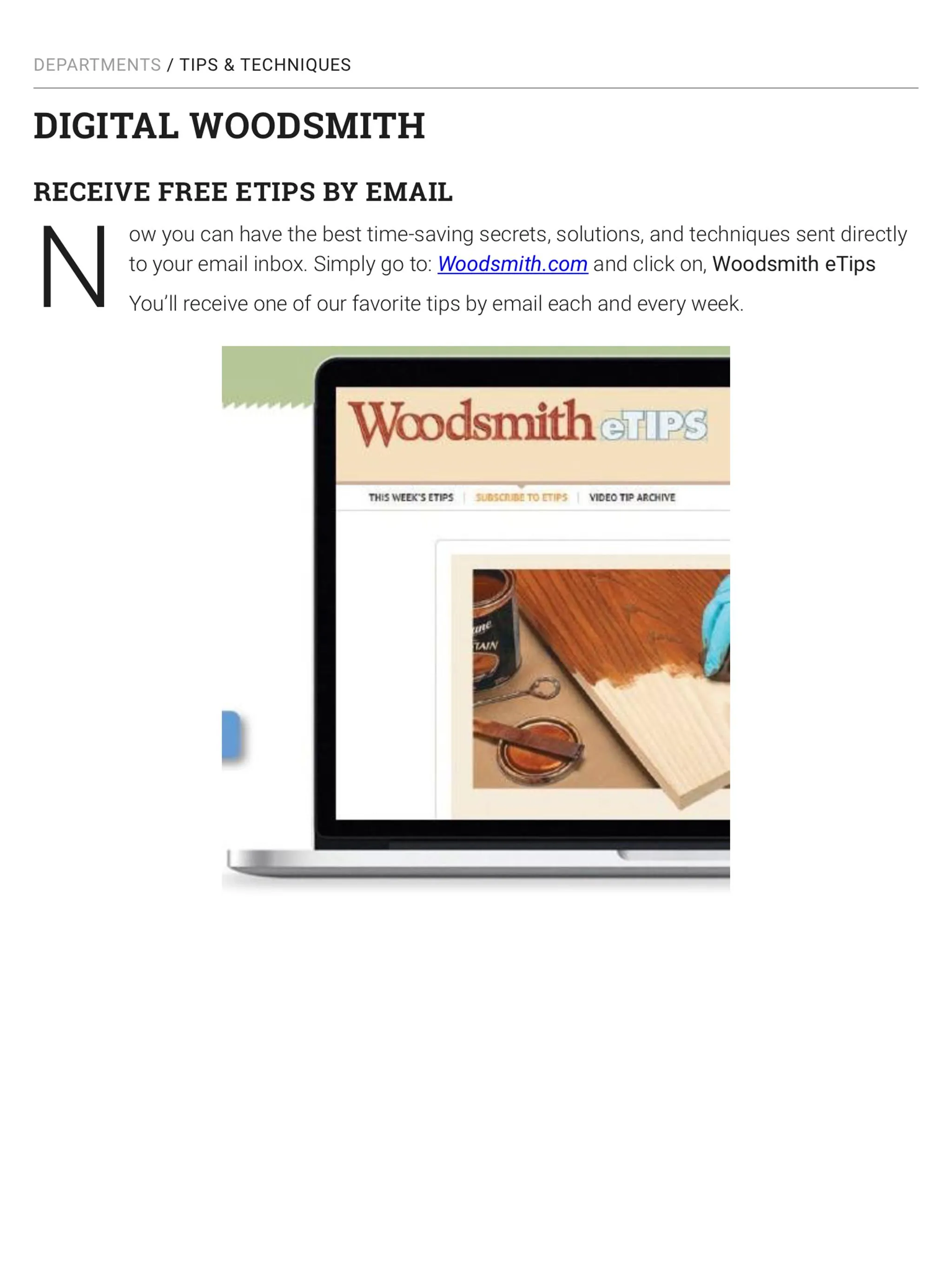 Woodsmith Magazine | Indus Appstore | Screenshot