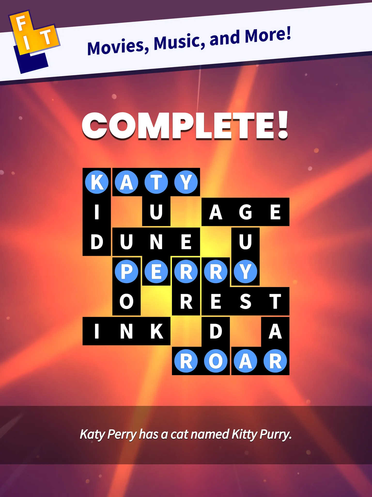 Flow Fit - Word Puzzle | Indus Appstore | Screenshot