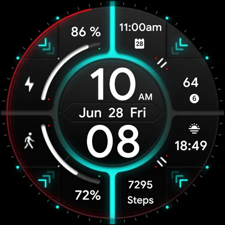 The Apogee - watch face | Indus Appstore | Screenshot