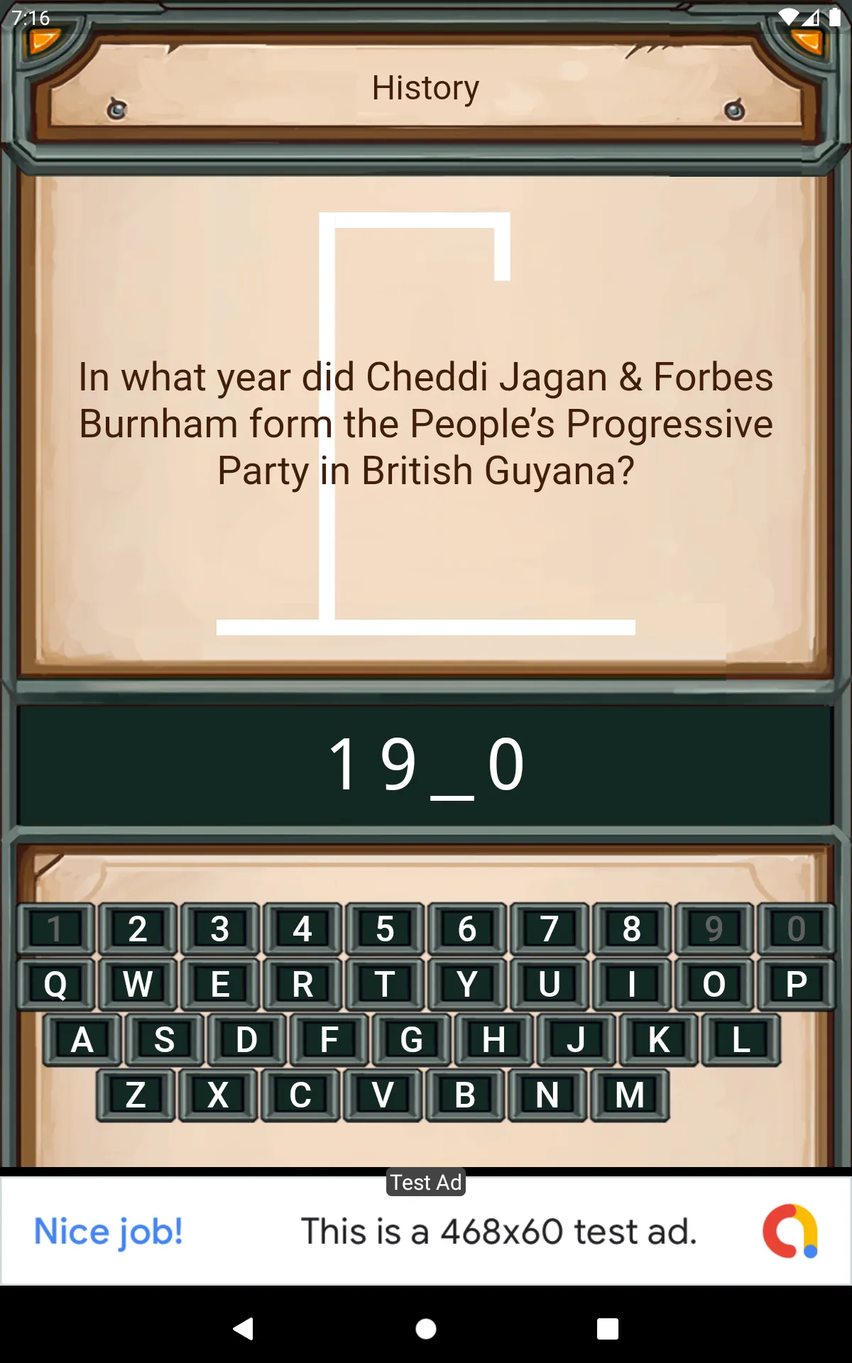 Hangman Quiz | Indus Appstore | Screenshot