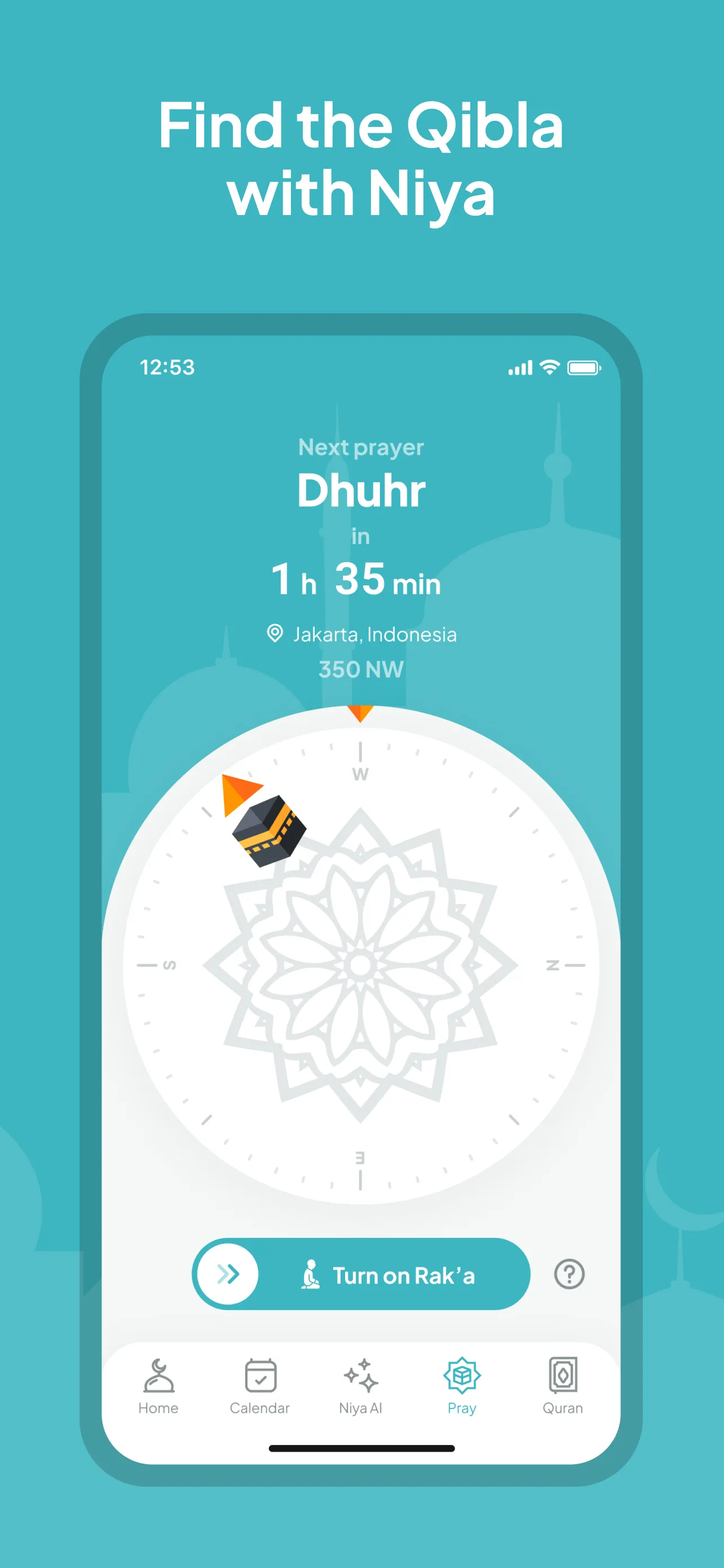 Niya: Muslim prayer tracker | Indus Appstore | Screenshot
