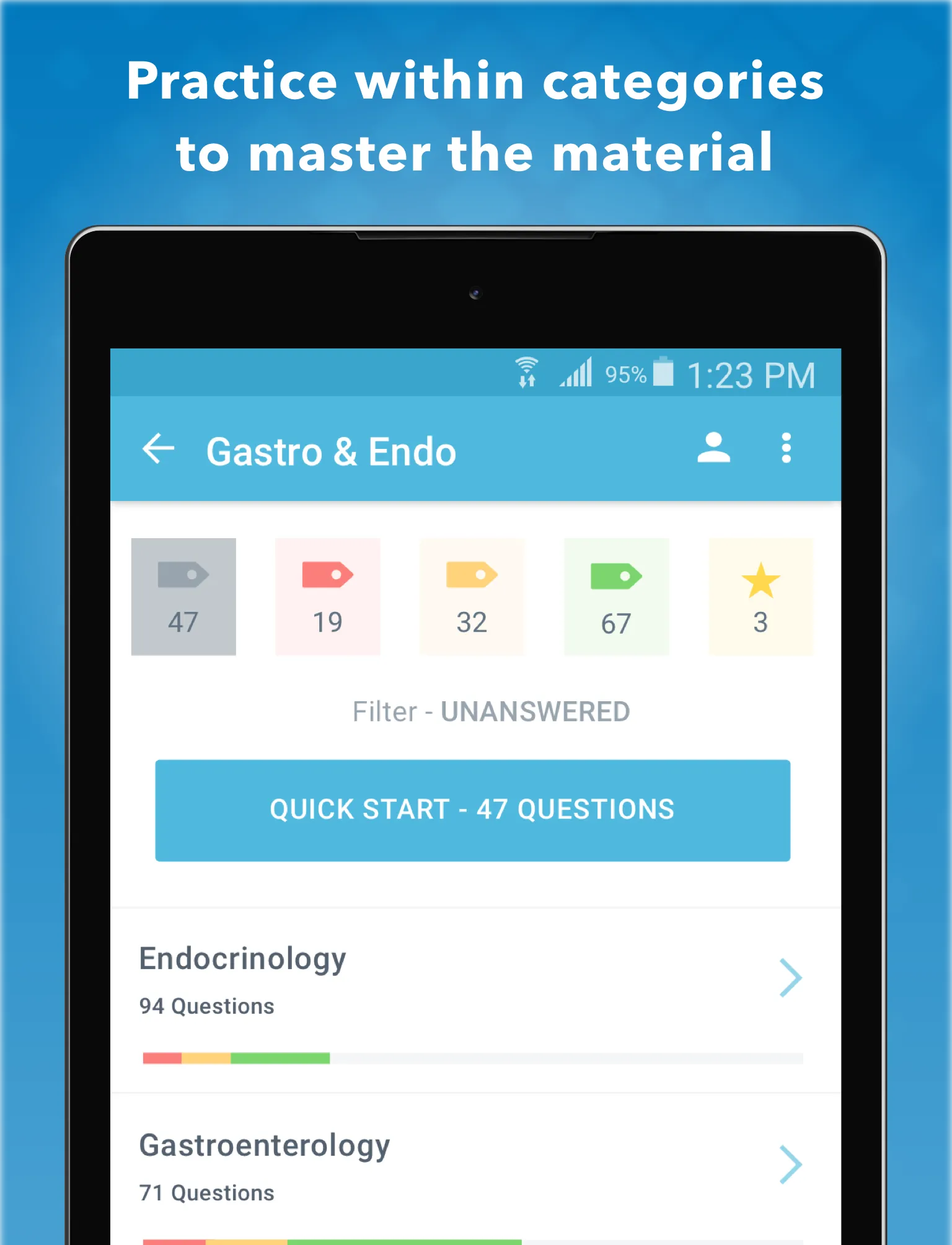 USMLE Internal Medicine Q&A | Indus Appstore | Screenshot