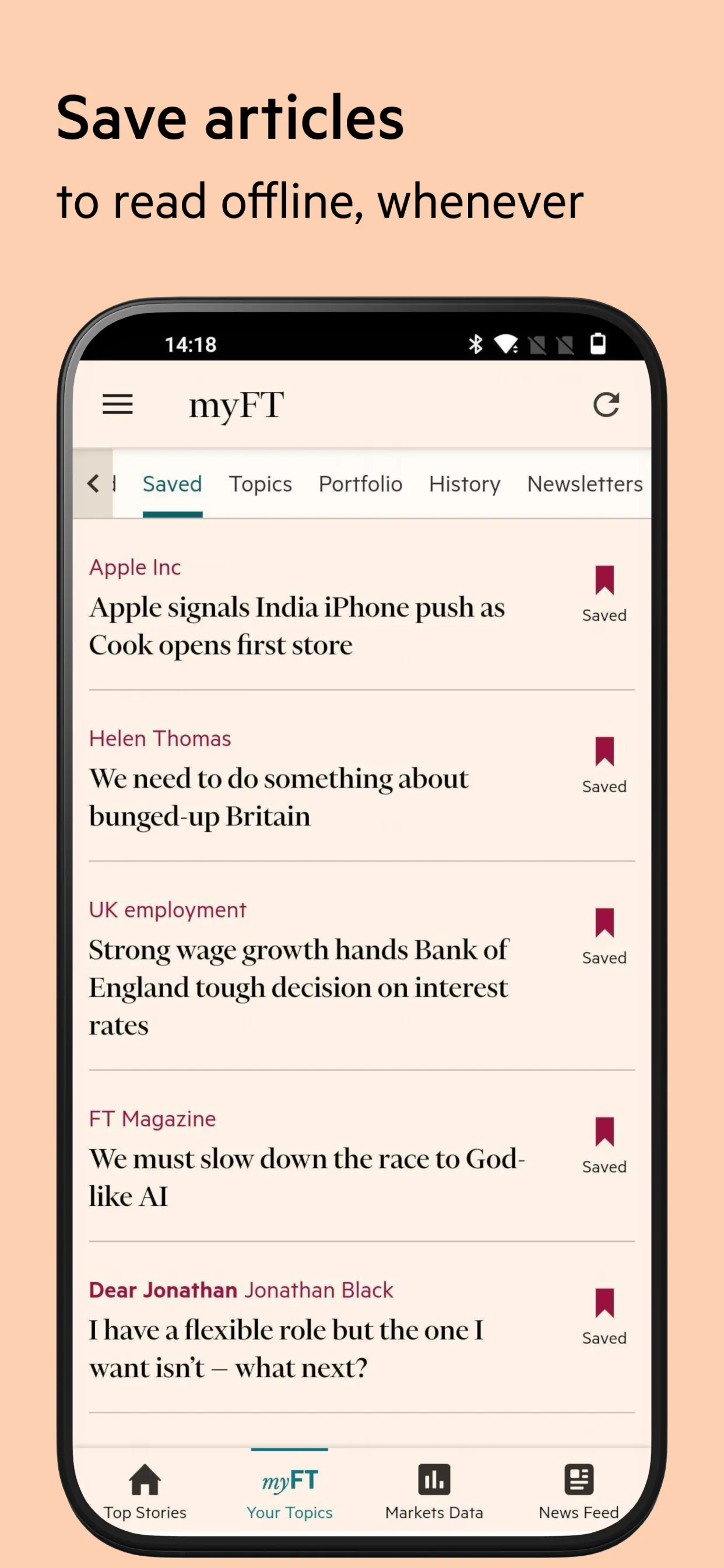 Financial Times: Business News | Indus Appstore | Screenshot
