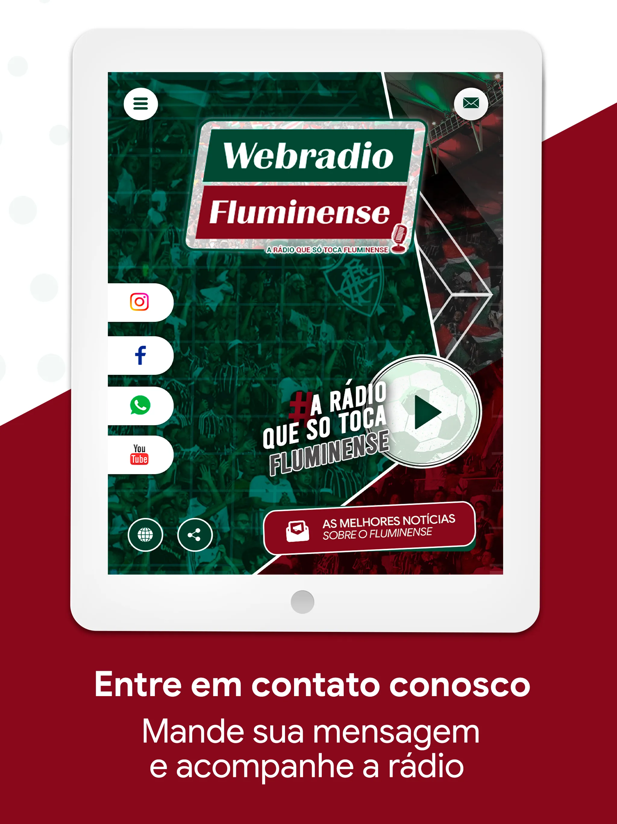 Web Radio Fluminense | Indus Appstore | Screenshot