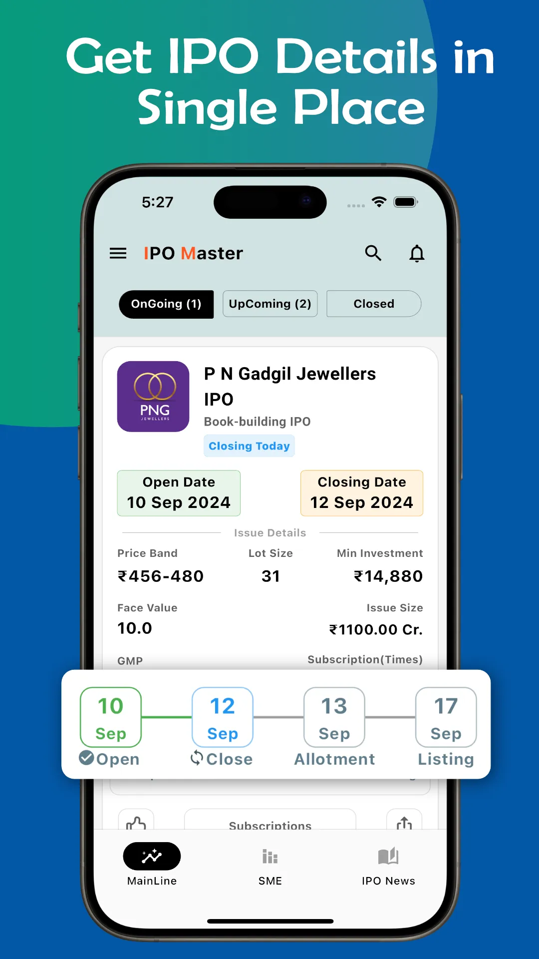 IPO Master - IPO info & GMP | Indus Appstore | Screenshot