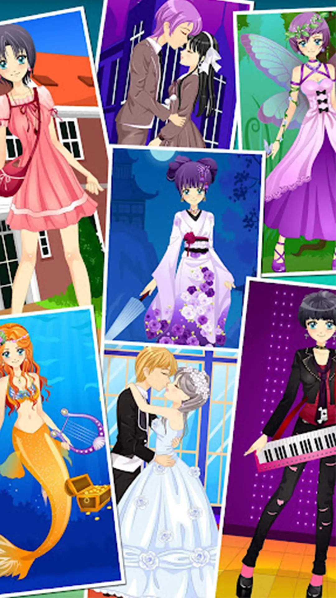 Anime Dress Up Love Kiss Games | Indus Appstore | Screenshot