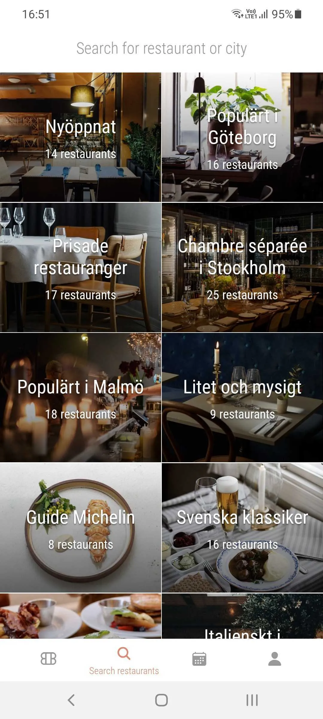 BokaBord - Restaurants | Indus Appstore | Screenshot