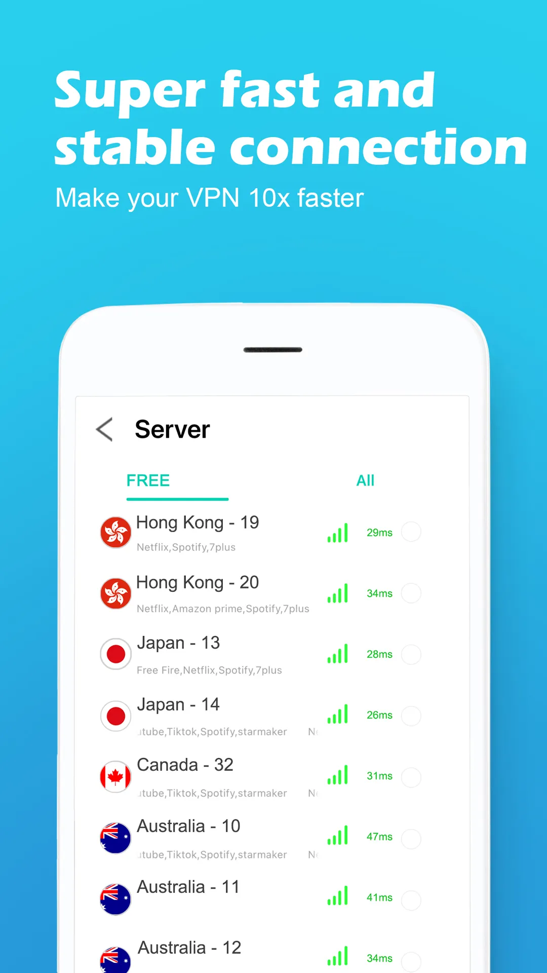 VPN - Fast Secure Stable | Indus Appstore | Screenshot