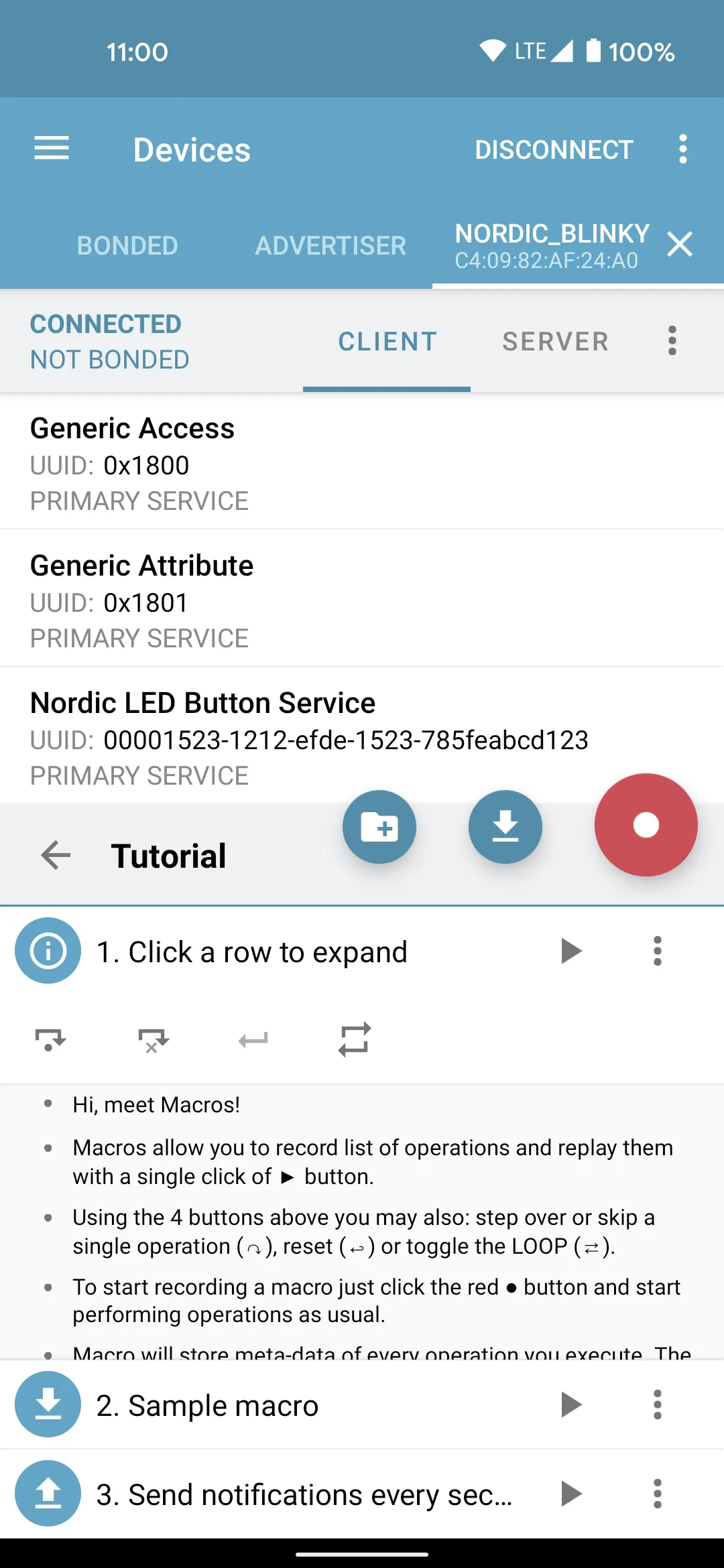 nRF Connect for Mobile | Indus Appstore | Screenshot