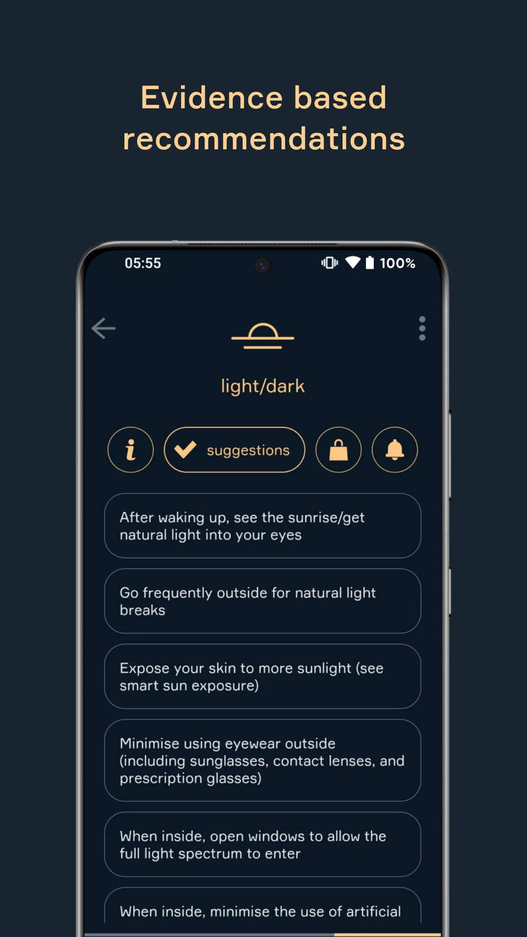 Circadian: Your Natural Rhythm | Indus Appstore | Screenshot