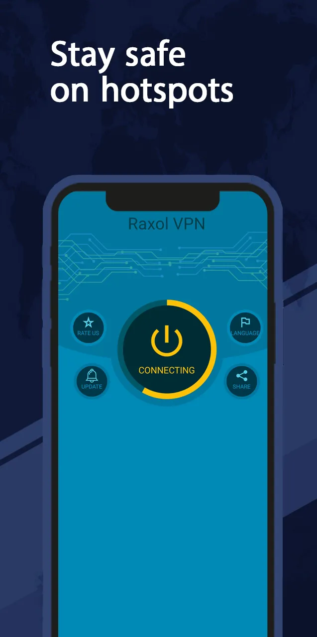 Raxol VPN | Indus Appstore | Screenshot