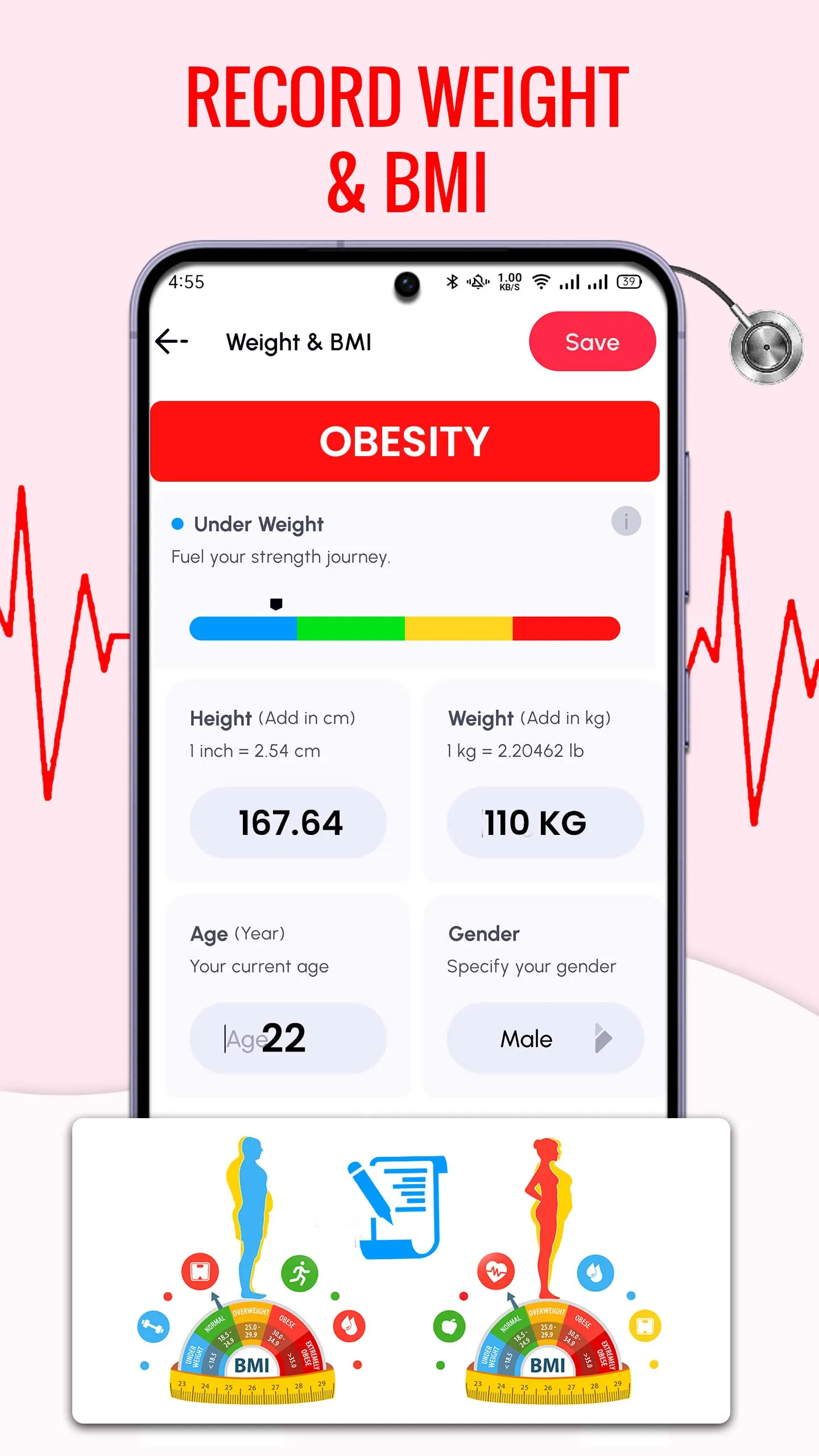 Heart Rate Monitor BPM Tracker | Indus Appstore | Screenshot