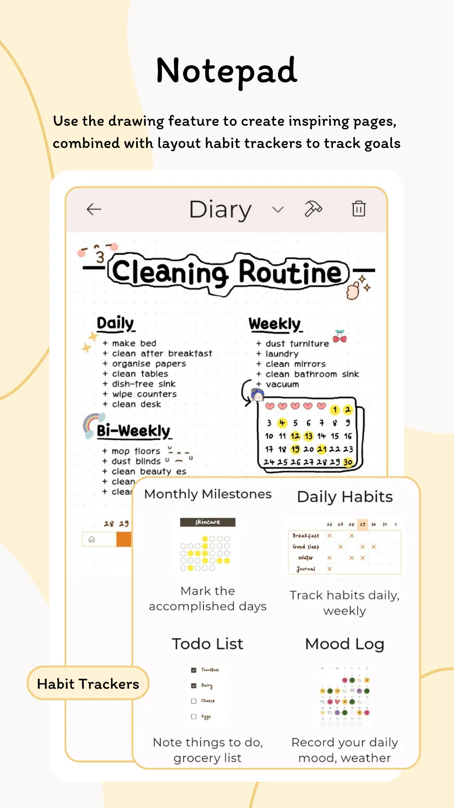 May: Beautiful Bullet Journal | Indus Appstore | Screenshot