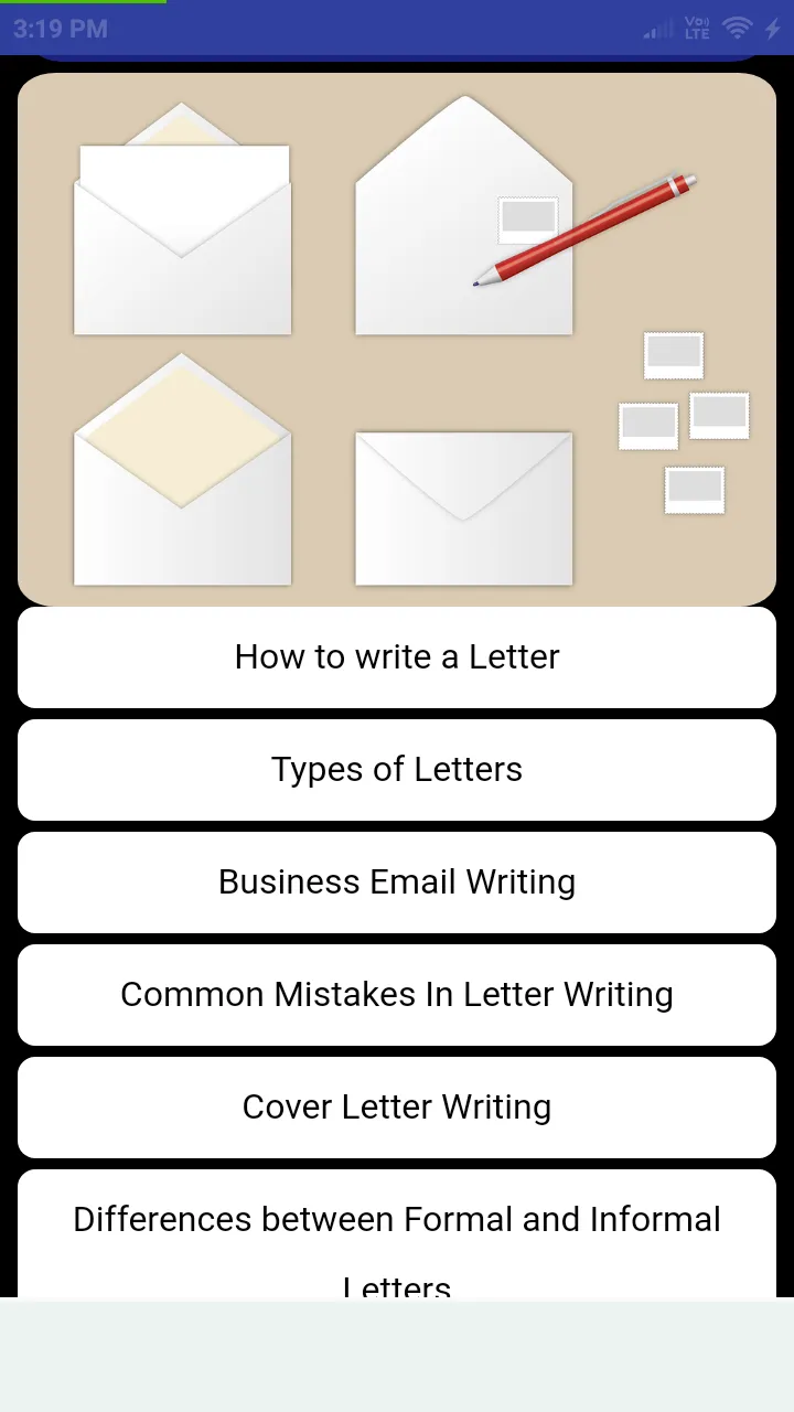 Easy Letter Writing | Indus Appstore | Screenshot