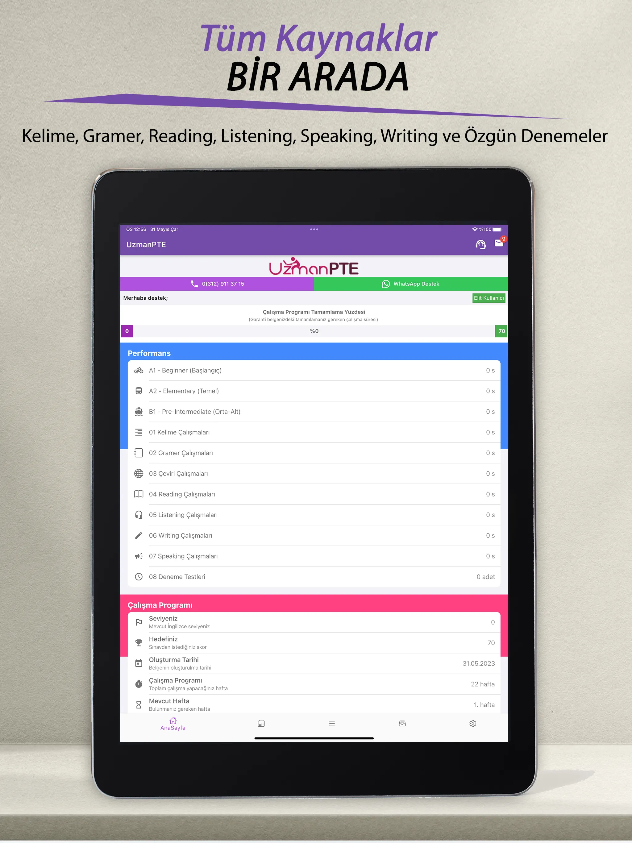PTE Academic (UzmanPTE.com) | Indus Appstore | Screenshot