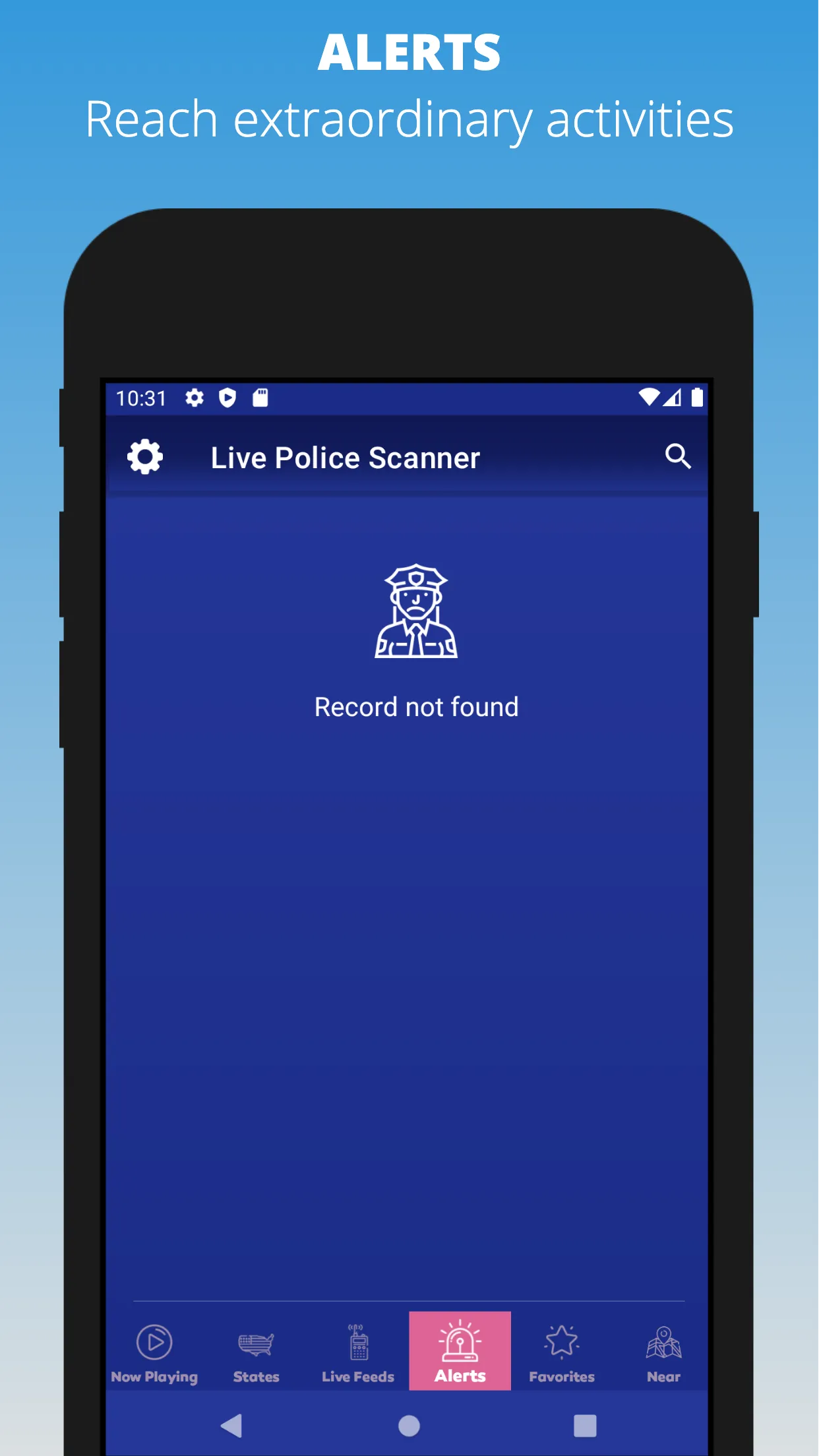 Live Police Scanner | Indus Appstore | Screenshot