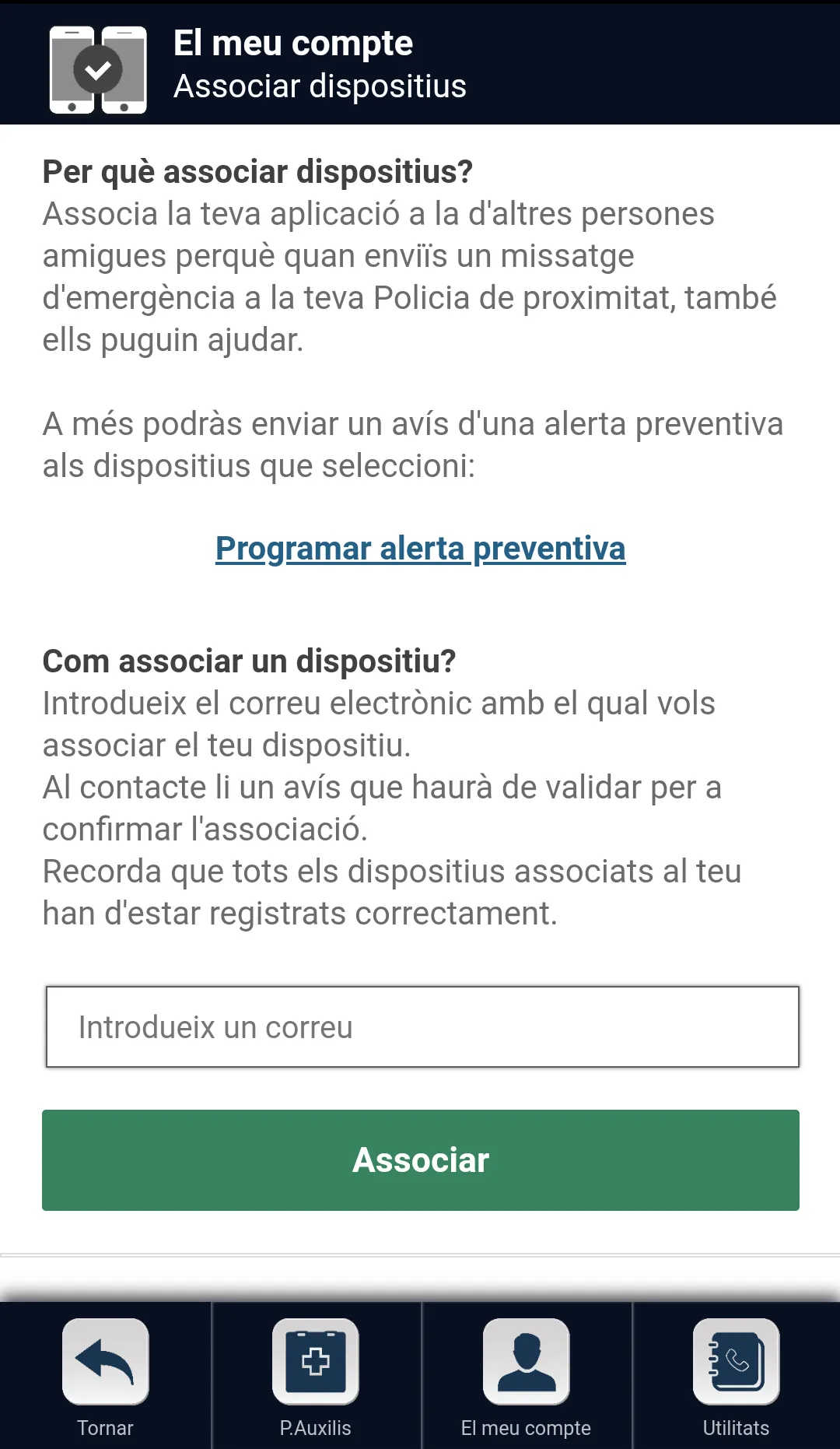 Seguretat Ciutadana Sta Coloma | Indus Appstore | Screenshot