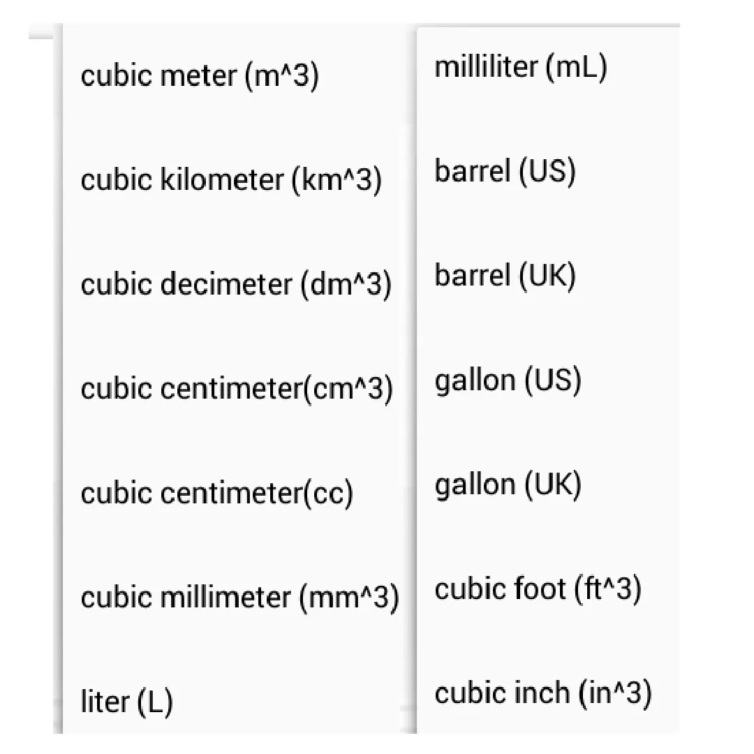 Volume Calculator | Indus Appstore | Screenshot