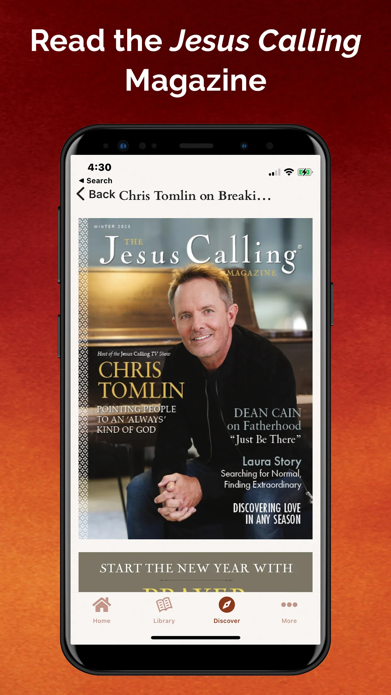 Jesus Calling Daily Devotional | Indus Appstore | Screenshot