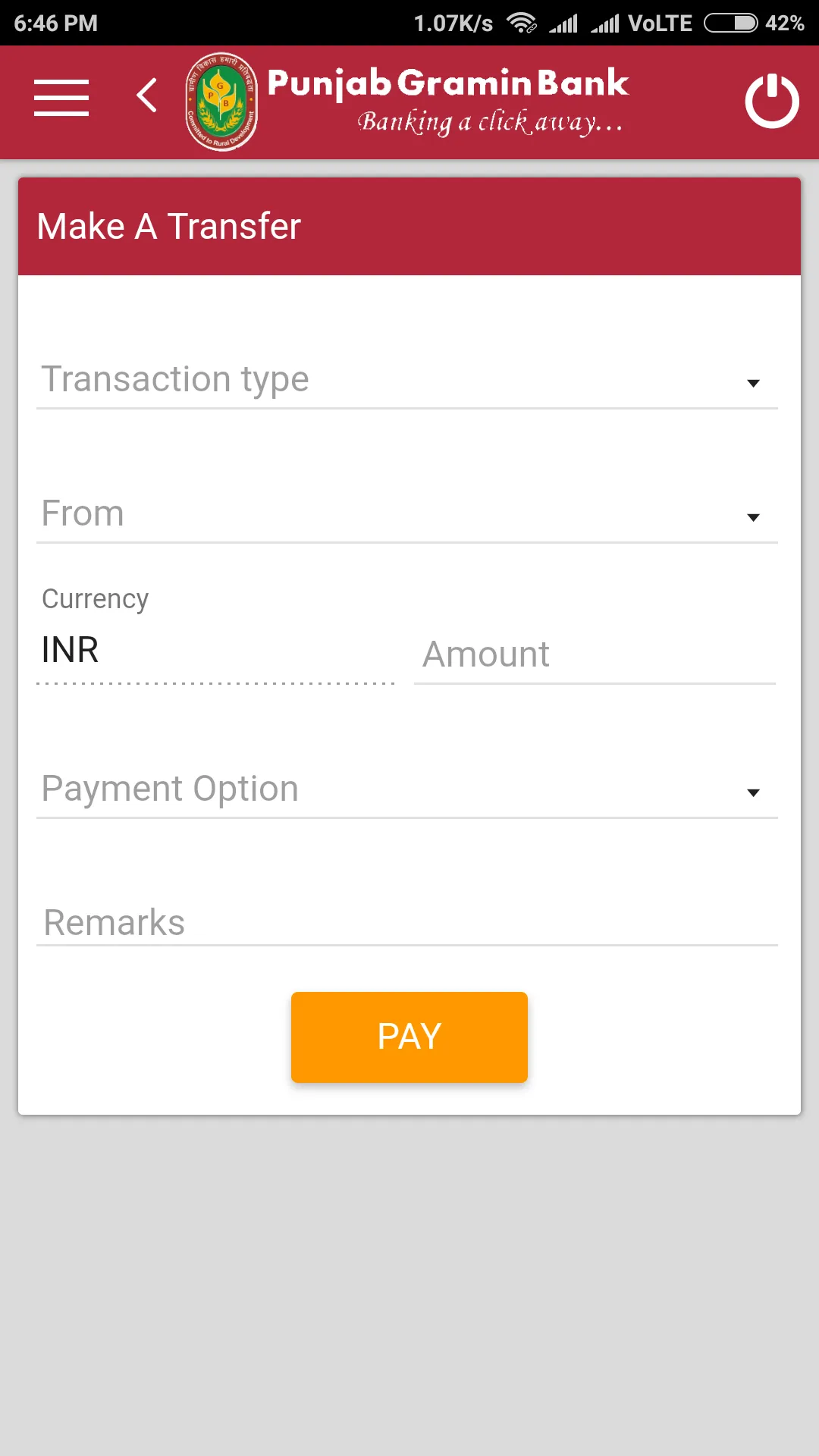 PGB mBanking | Indus Appstore | Screenshot