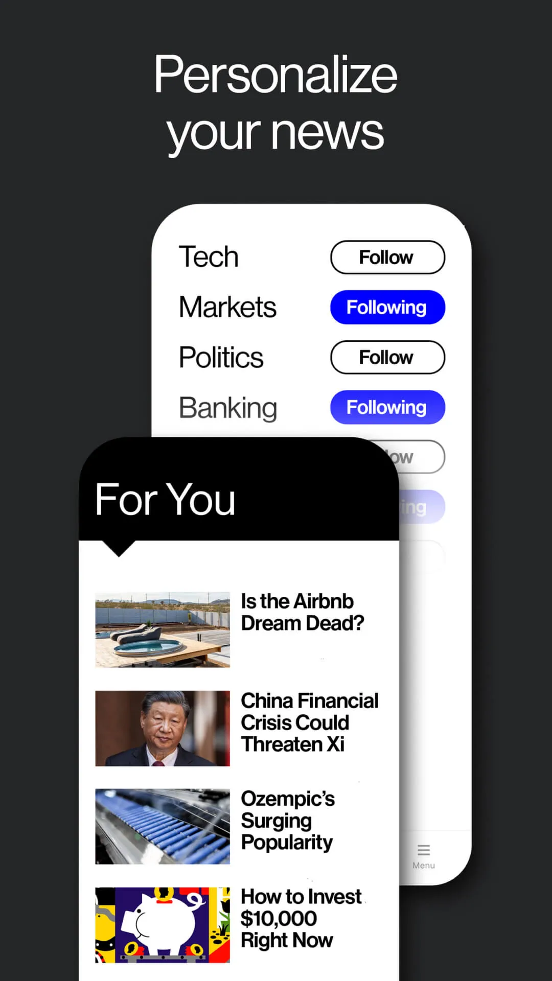 Bloomberg: Finance Market News | Indus Appstore | Screenshot