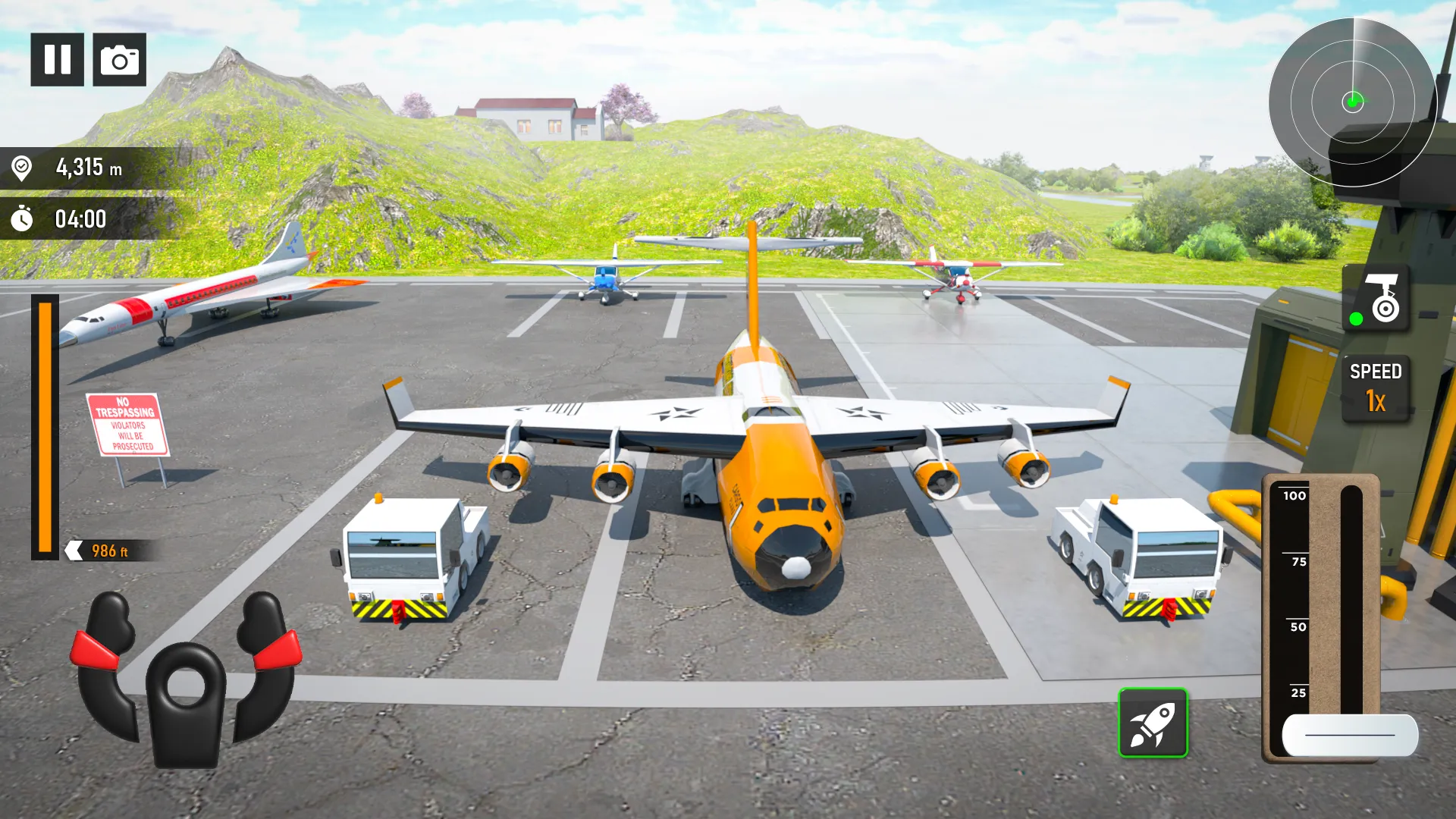 Airplane Simulator 3d Games | Indus Appstore | Screenshot