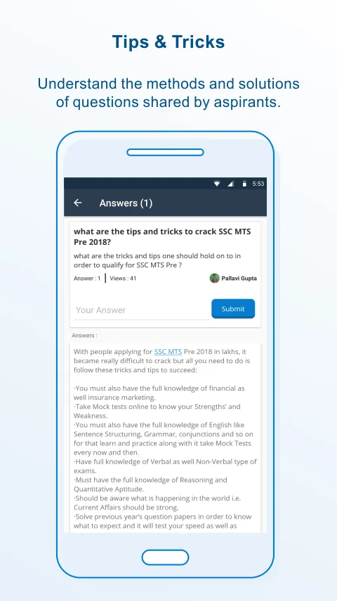 SSC MTS Exam Preparation 2023 | Indus Appstore | Screenshot