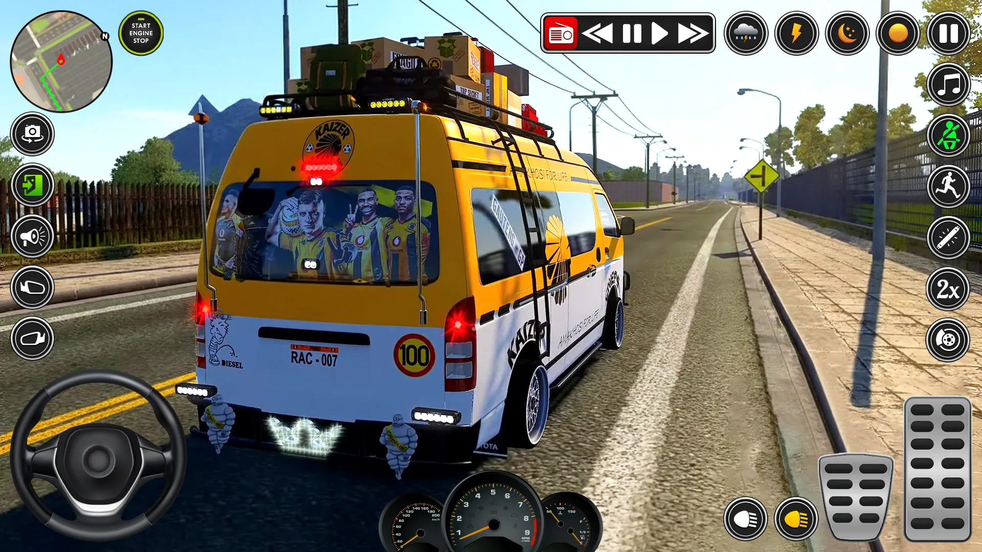 Real Van Driving 3d Game | Indus Appstore | Screenshot