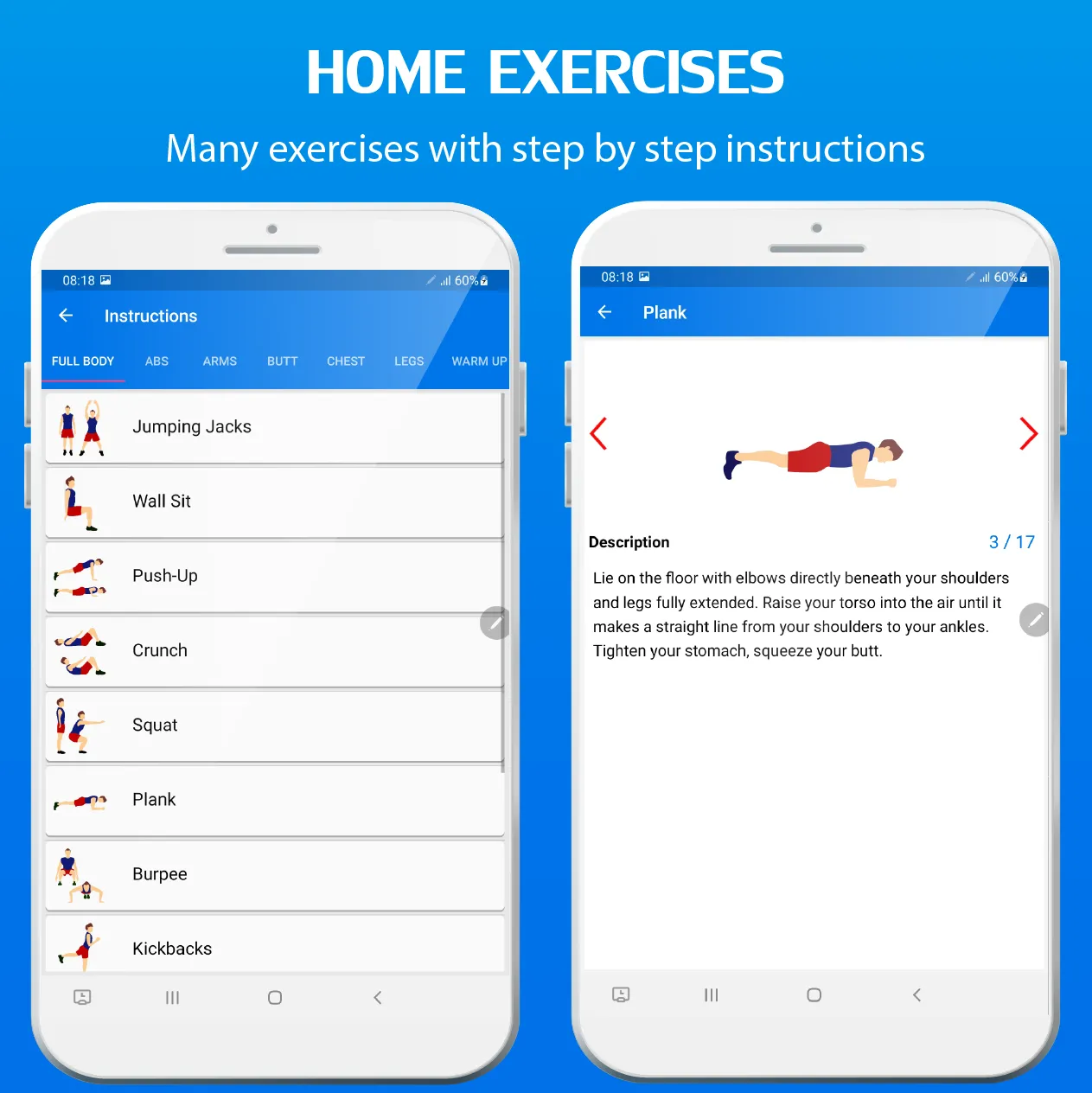 30 Day Home Workouts | Indus Appstore | Screenshot