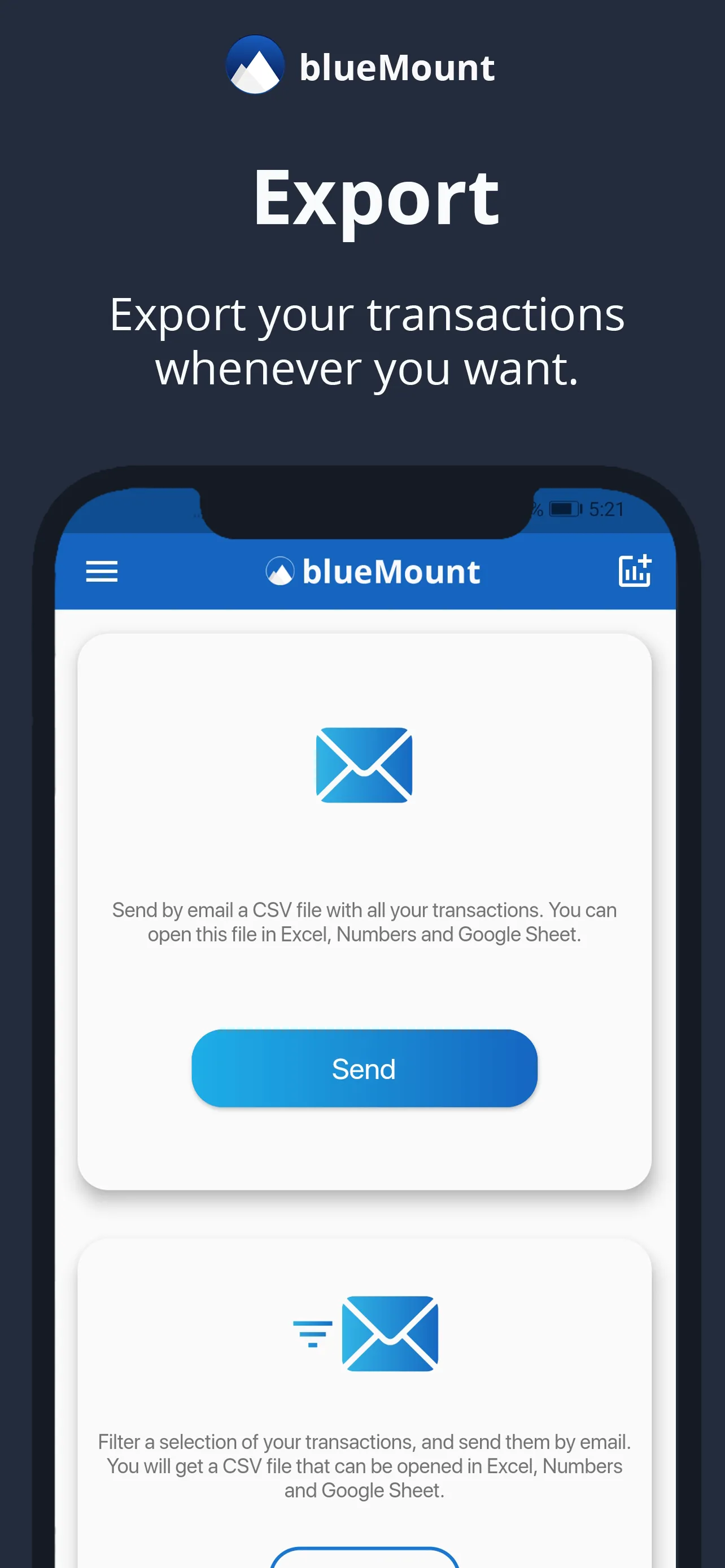 BlueMount money manager wallet | Indus Appstore | Screenshot