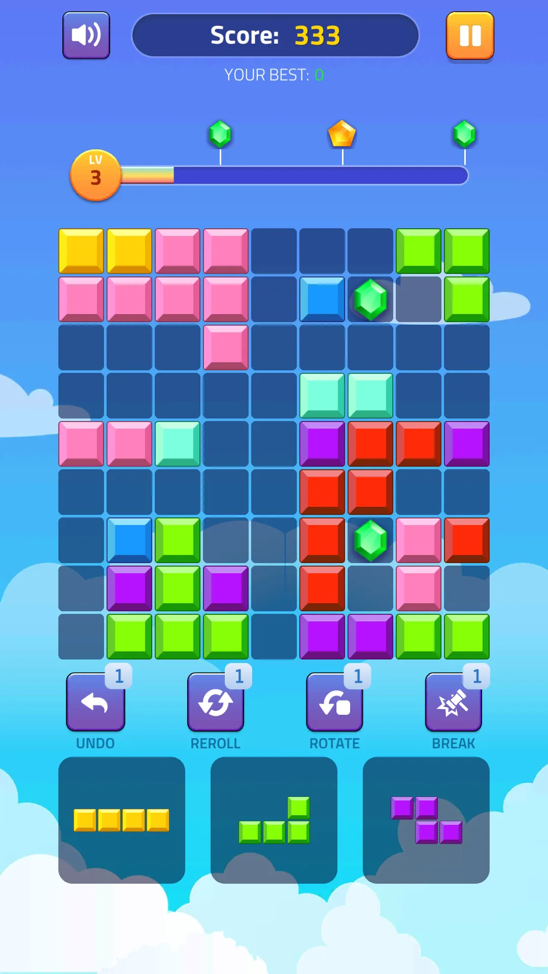 Block Puzzle - Gems Adventure | Indus Appstore | Screenshot