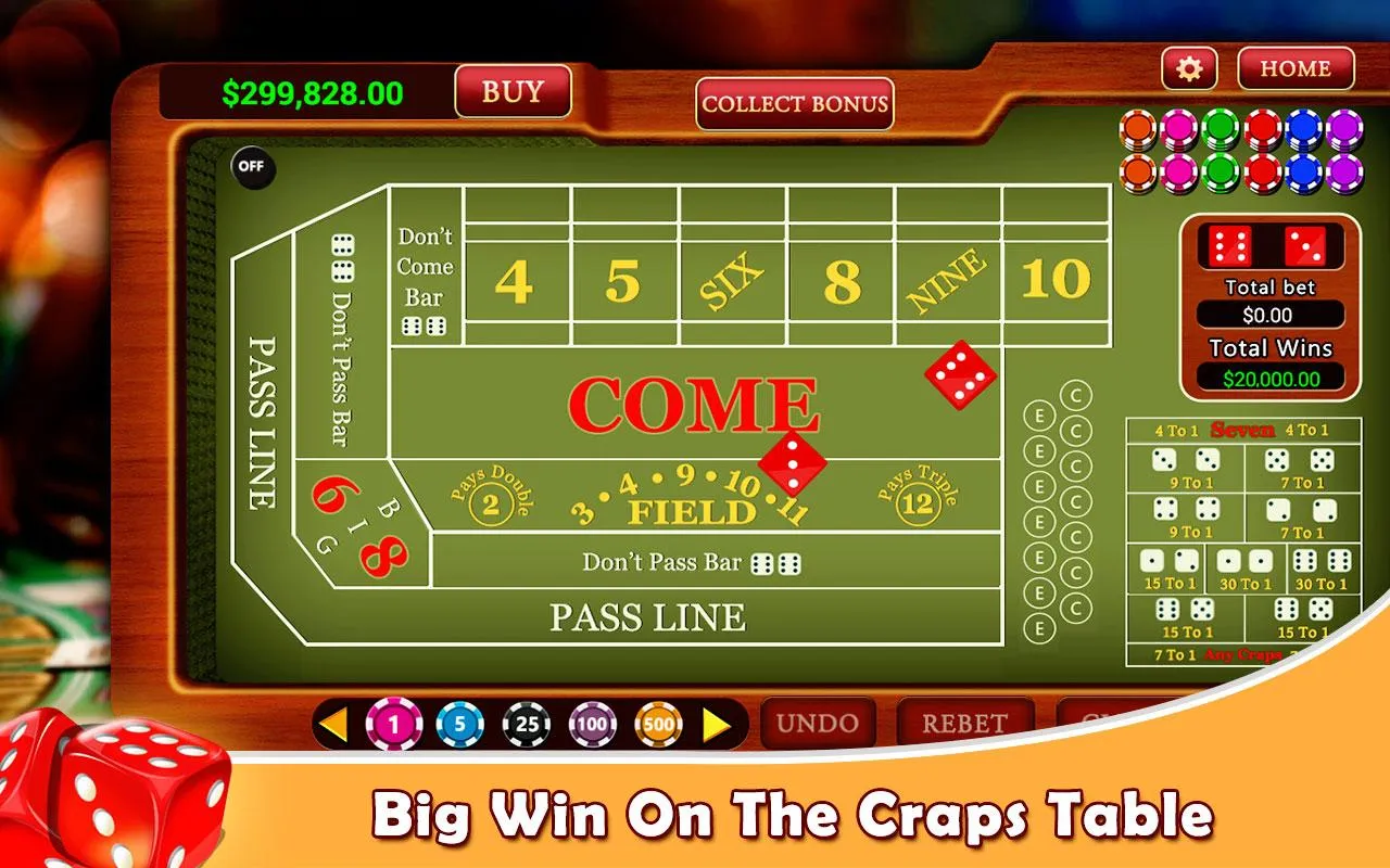 Craps - Casino Style | Indus Appstore | Screenshot