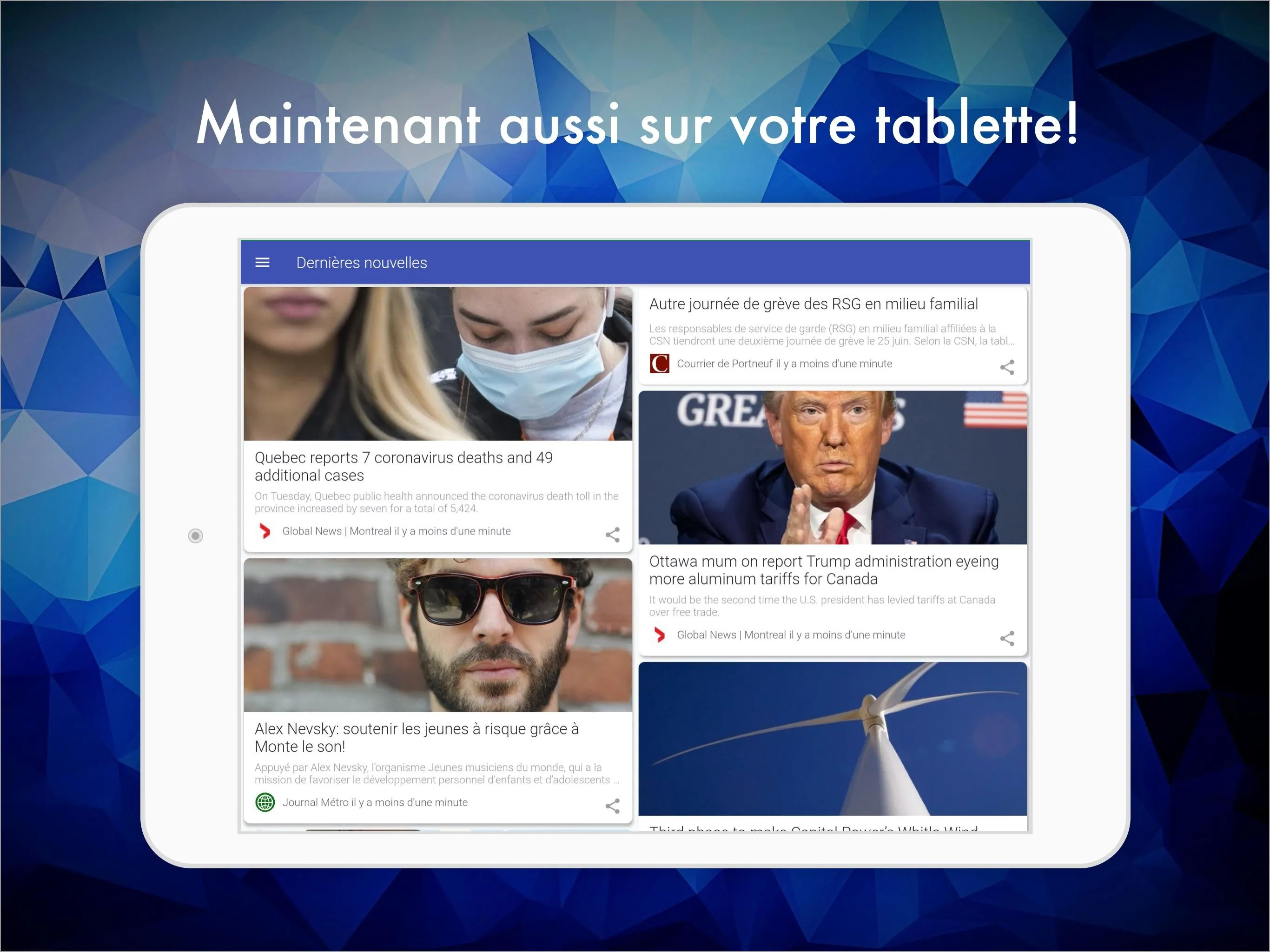 Quebec News - Newspapers | Indus Appstore | Screenshot