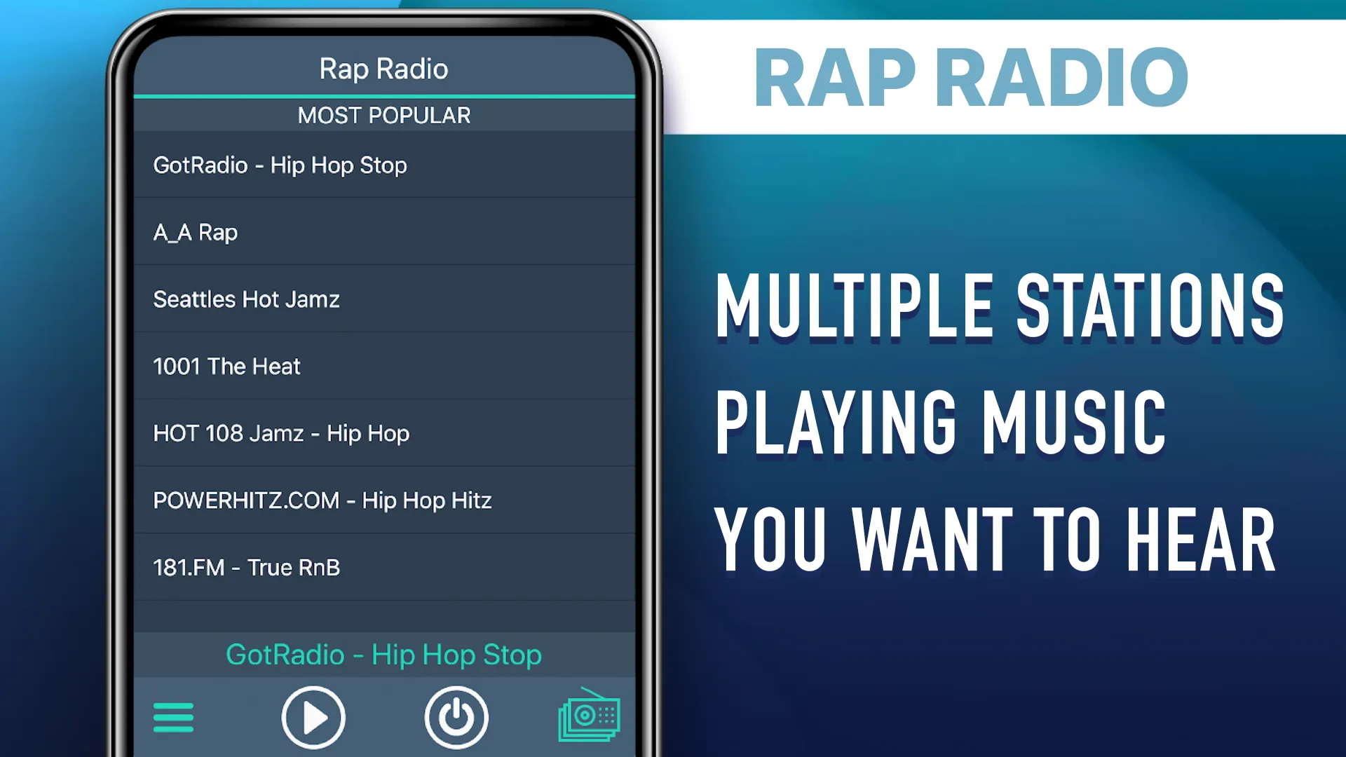 Rap Radio Favorites | Indus Appstore | Screenshot