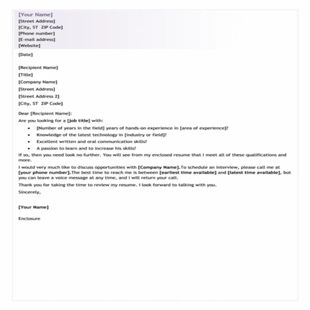 Cover Letter Templates | Indus Appstore | Screenshot