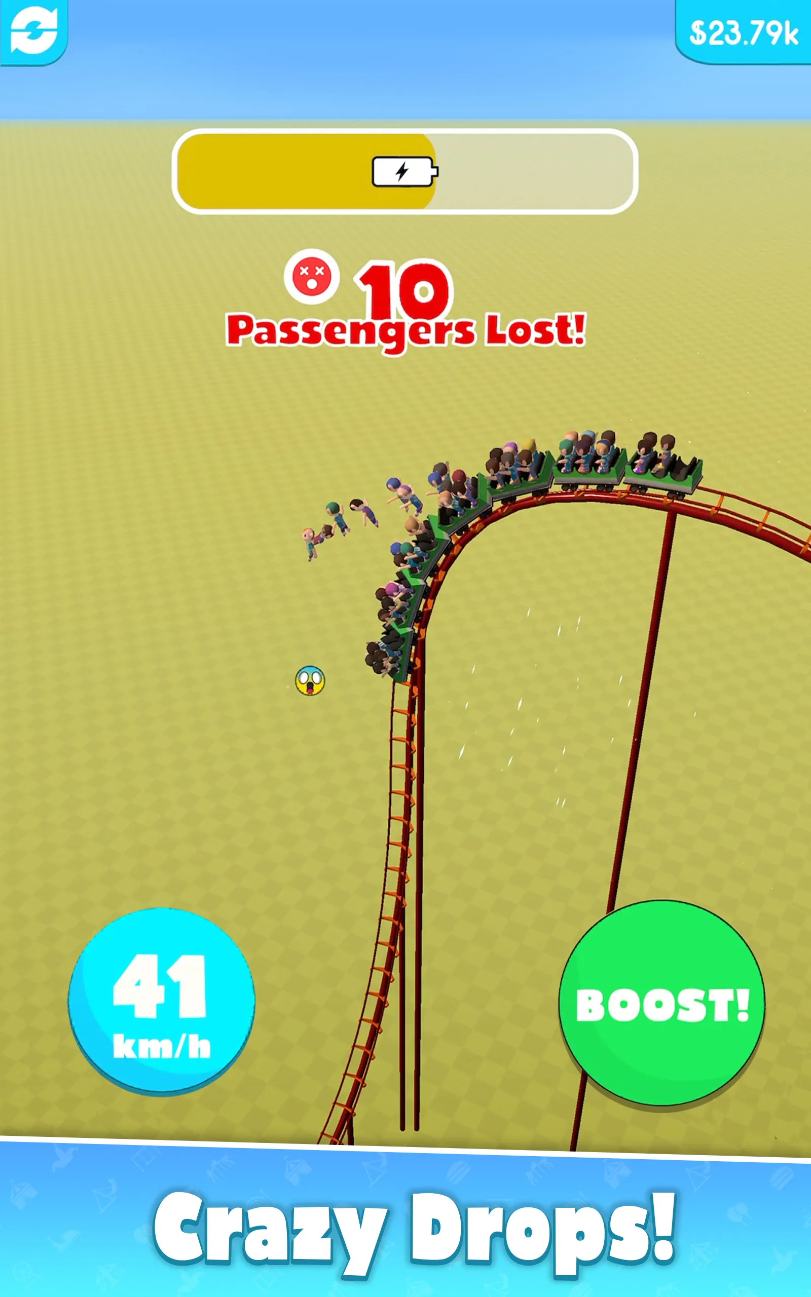 Hyper Roller Coaster | Indus Appstore | Screenshot