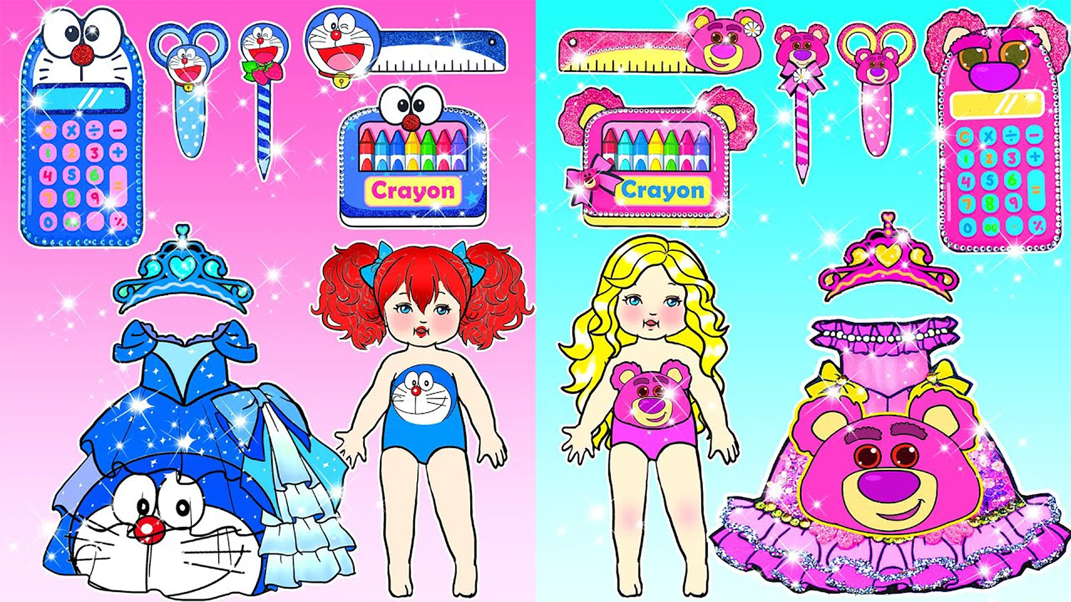 Paper Dolls Diary DIY Dress Up | Indus Appstore | Screenshot