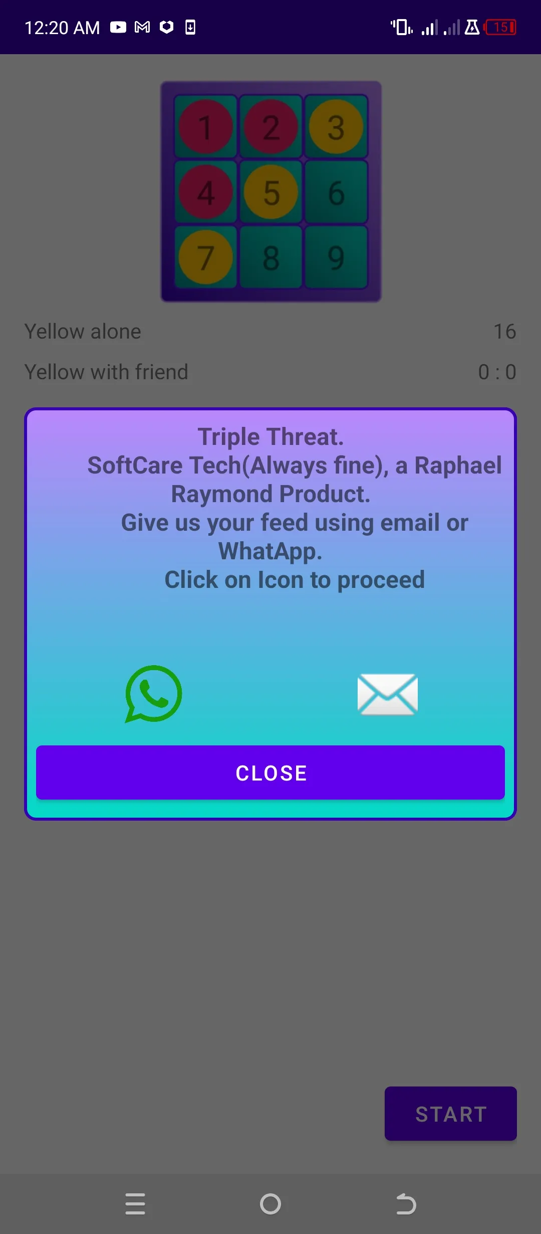 Triple Threat | Indus Appstore | Screenshot