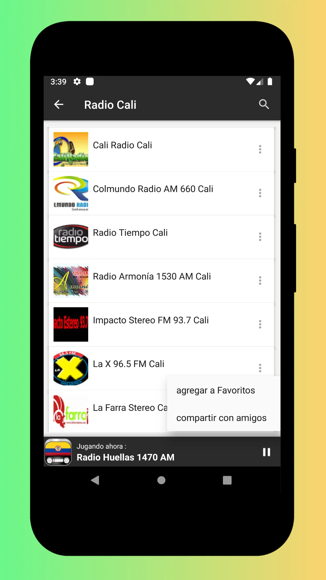 Radio Colombia - Radio AM & FM | Indus Appstore | Screenshot