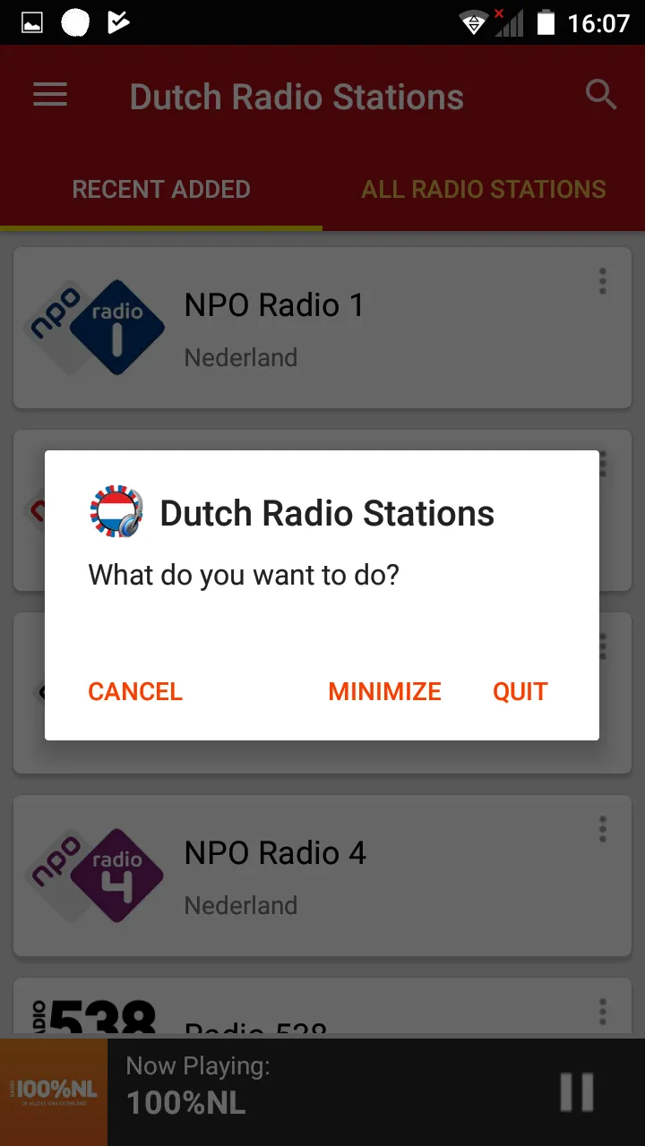 Netherlands Radio Stations | Indus Appstore | Screenshot