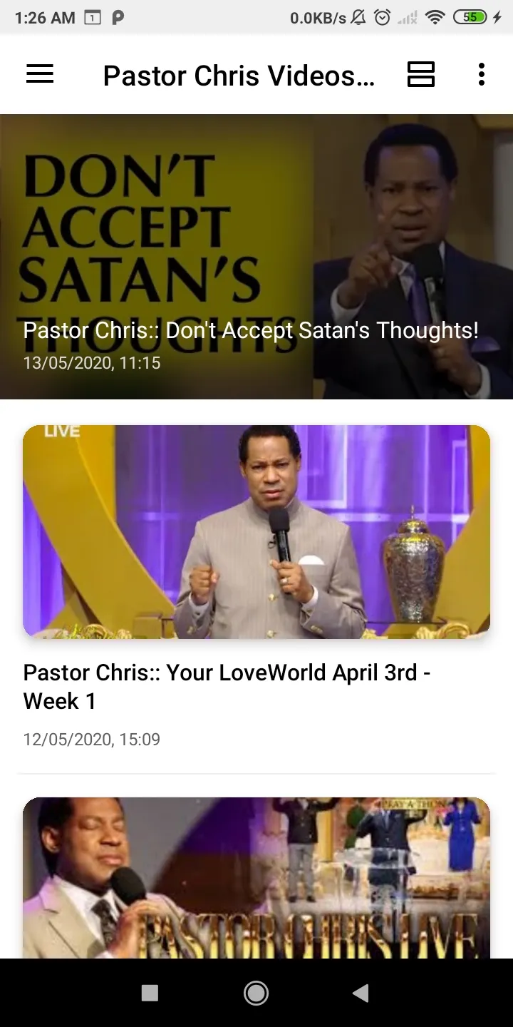 Pastor Chris Sermons | Indus Appstore | Screenshot